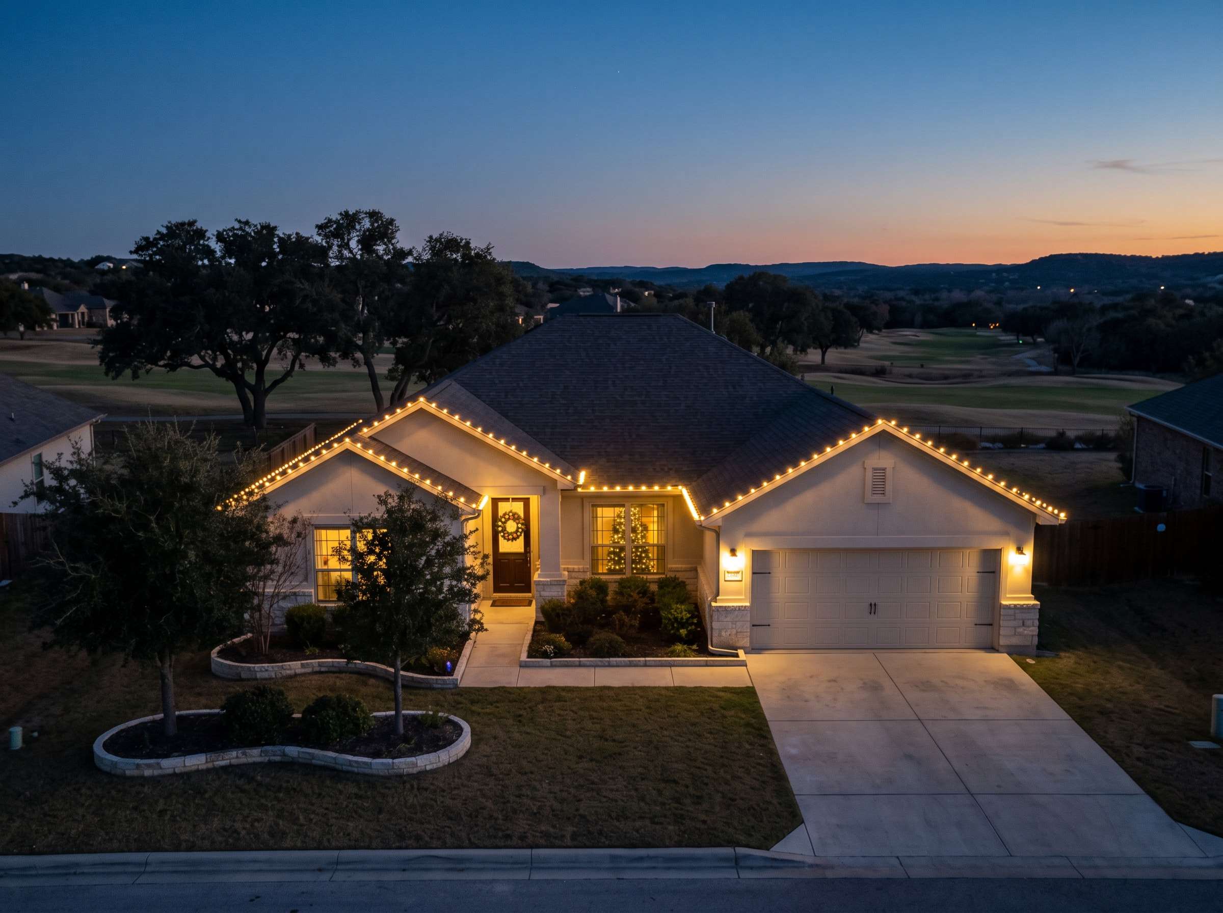 Golf community homes in Blanco