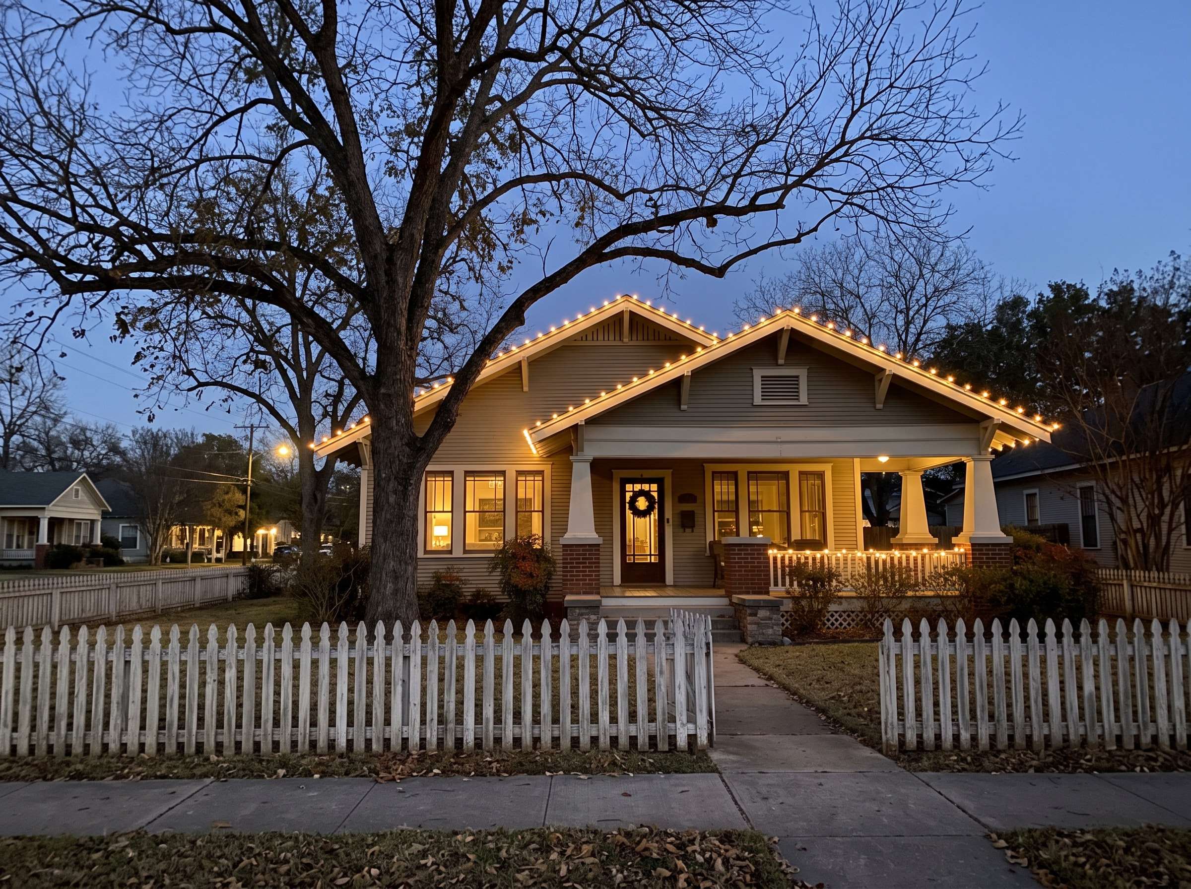 Historic bungalows in San Marcos