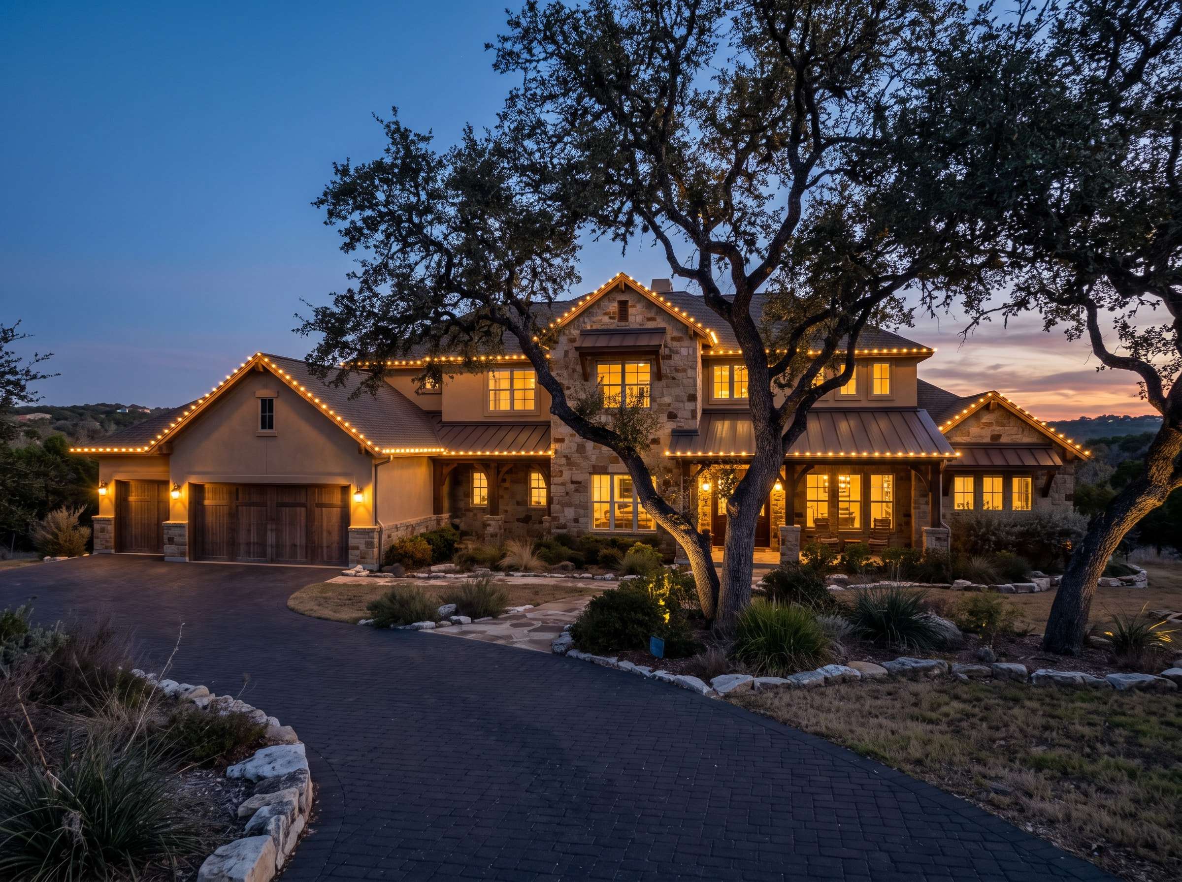 Large custom homes in Spring Branch